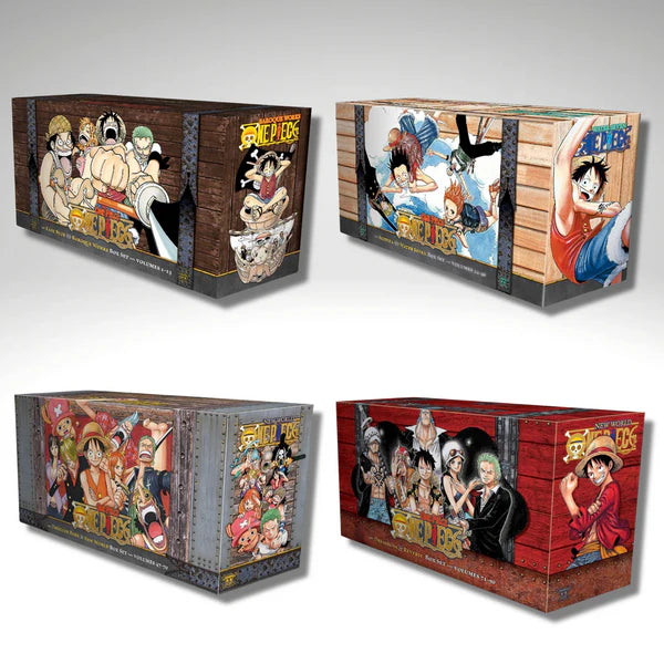 One Piece Box Set Vol 1-4:- Manga Volumes (1-90) – Bookwormsdenn