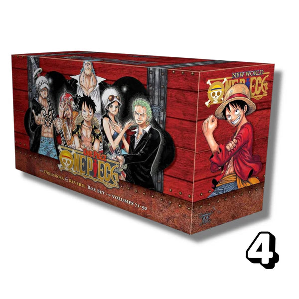 One Piece Box Set Vol 3-4: Manga Volumes (47-90)