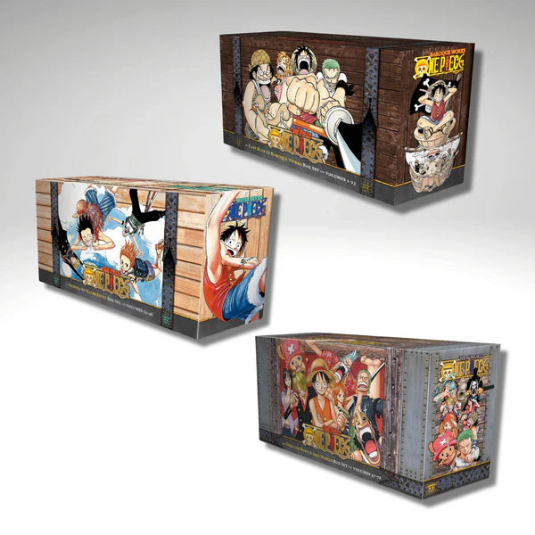 One Piece Box Set Vol 1 and 2 and 3: Manga Volumes (1-70