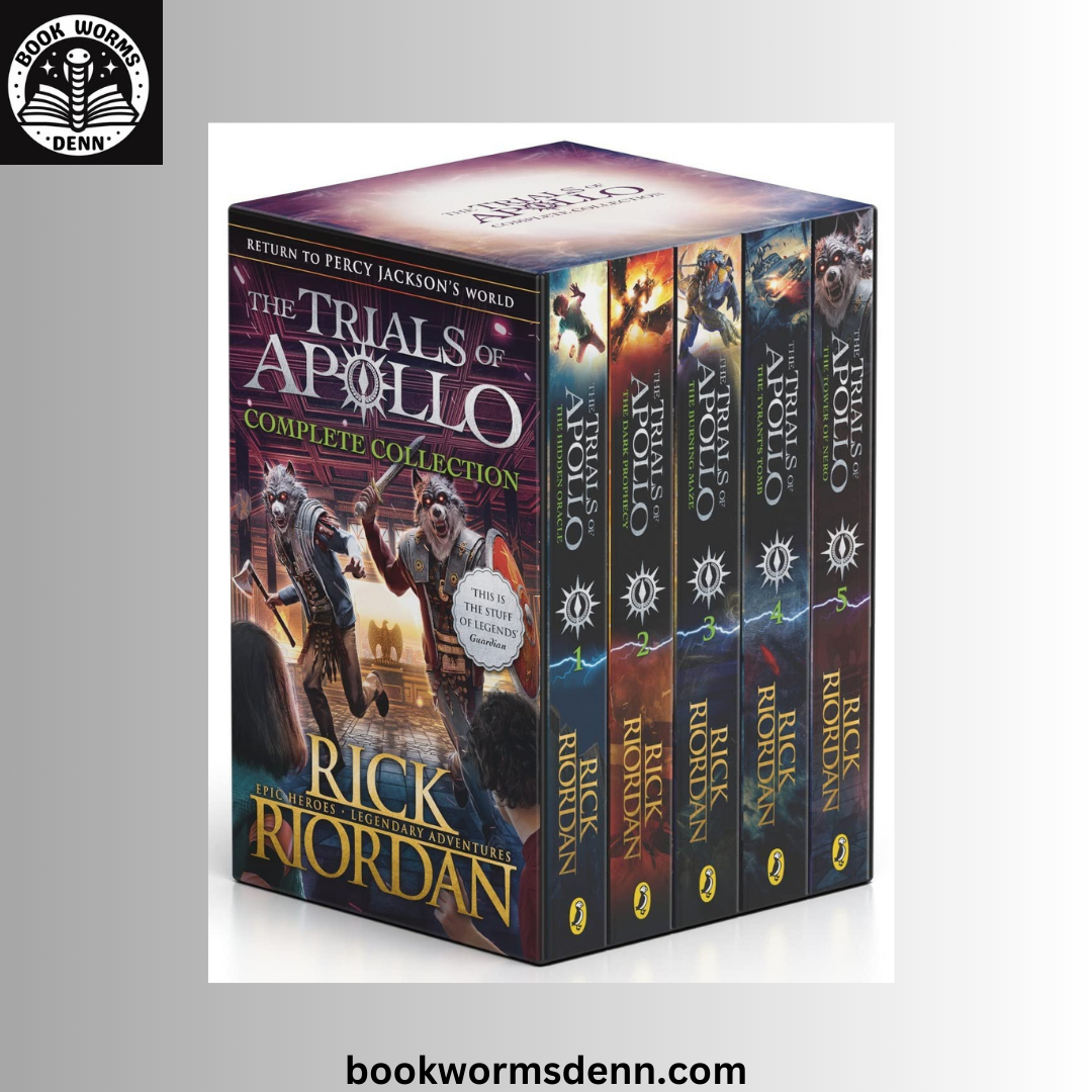 Trials of Apollo 5 BookS Boxed Set BY Rick Riordan