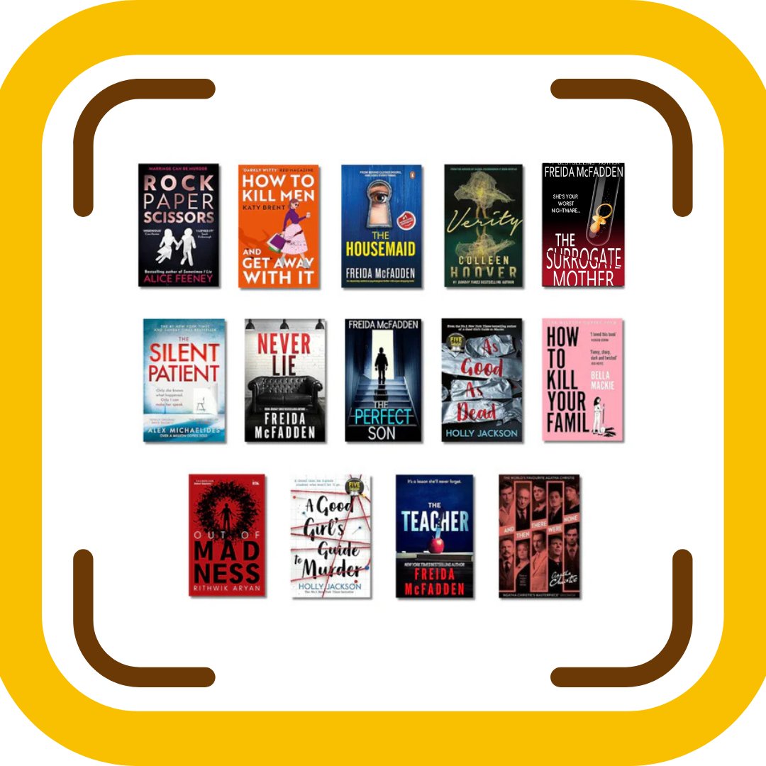 (Combo 14 Books) Psychological Thriller Bestseller