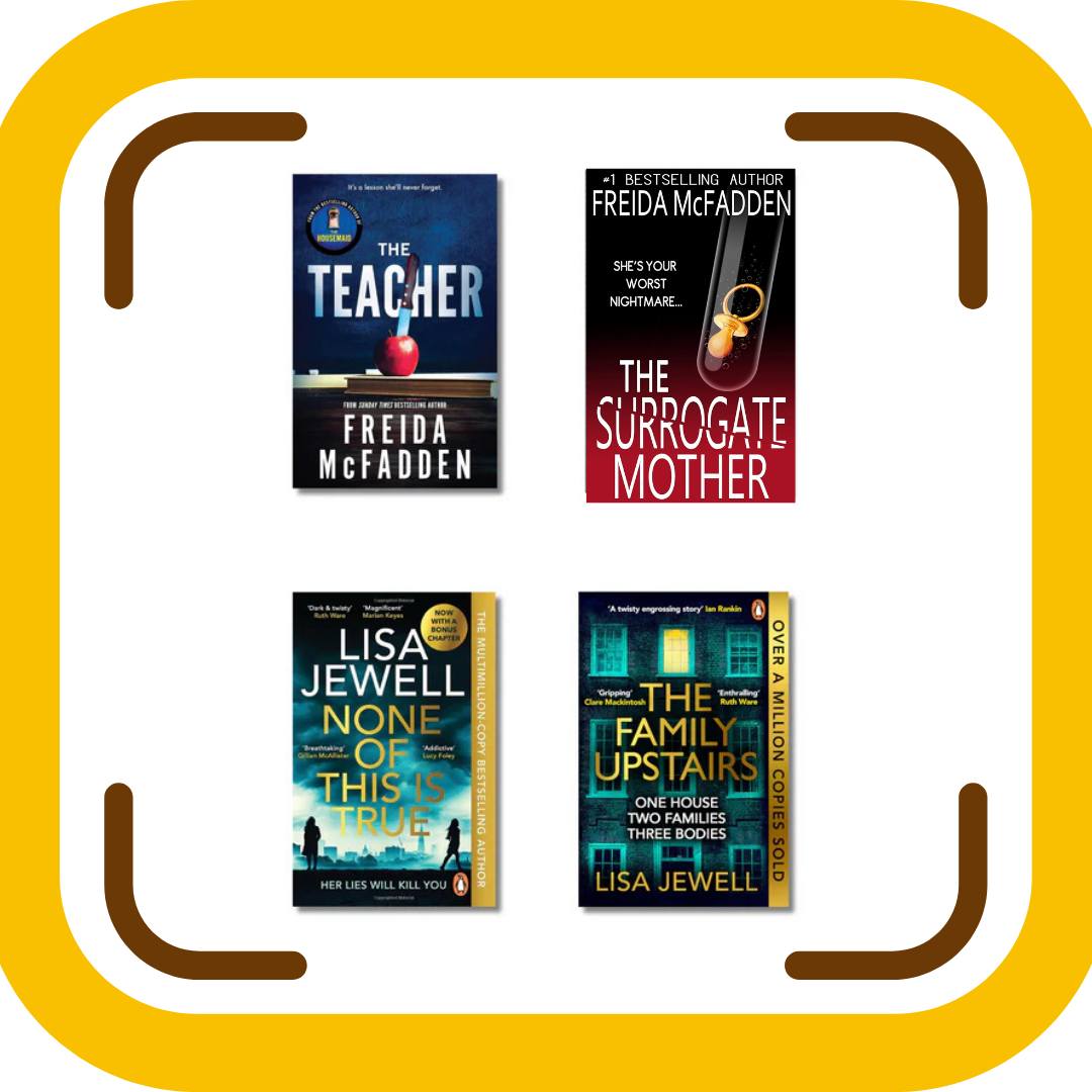 Mystery thriller (Combo 4 Books)