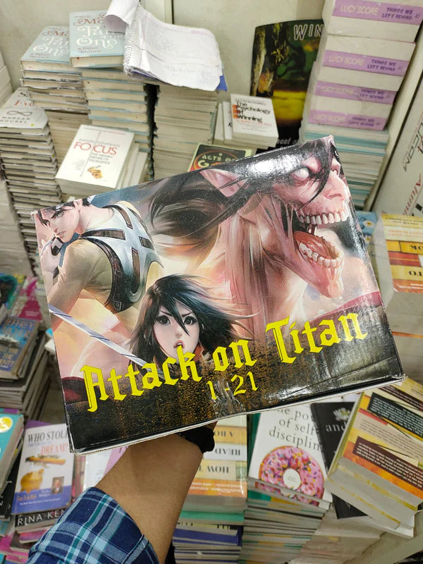ATTACK ON TITAN BOX SET (1-21)