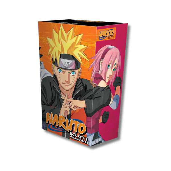 Naruto Box Set 3: Volumes 49-72