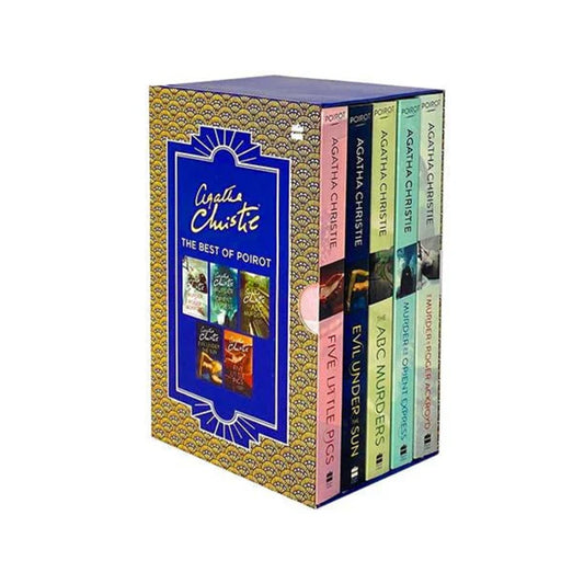 Agatha Christie The Best Of Poirot 5 Books Box Set (Paperback)