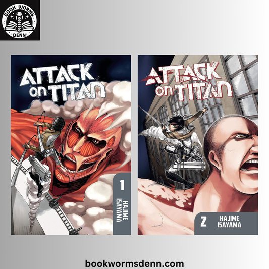 Attack on Titan (1-2) Manga Combo