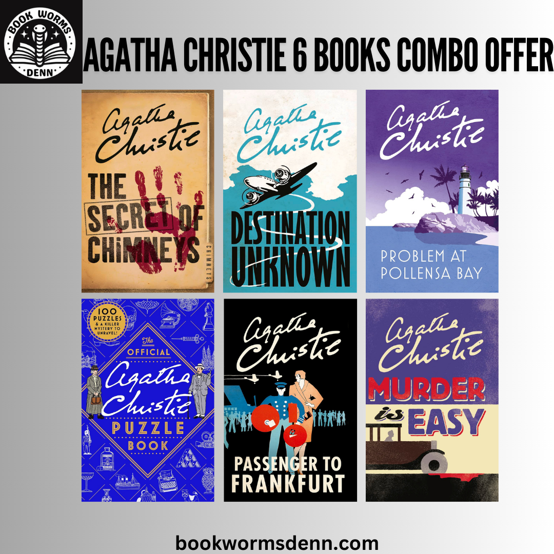 Agatha Cristie 6 Books Combo Offer