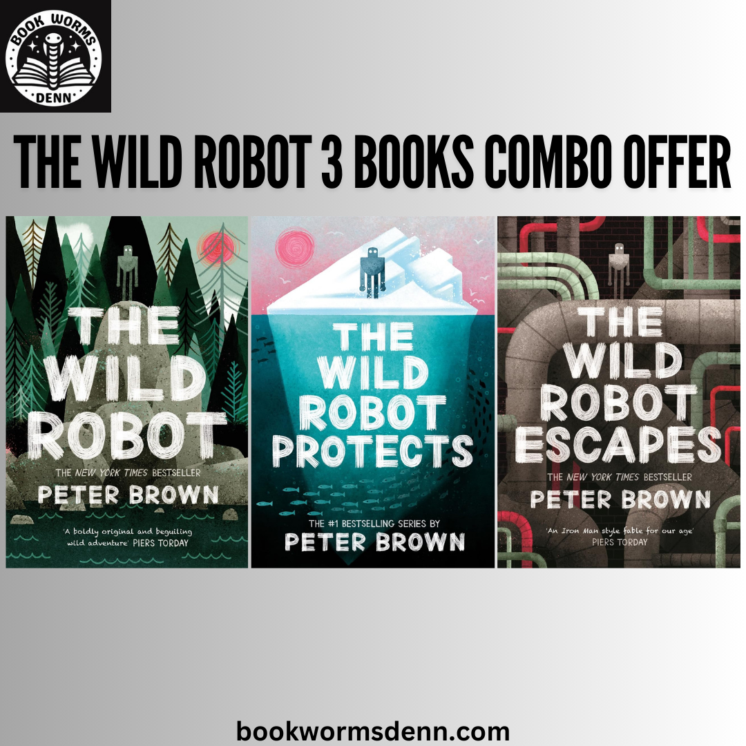 THE WILD ROBOT 3 BOOKS COMBO OFFER