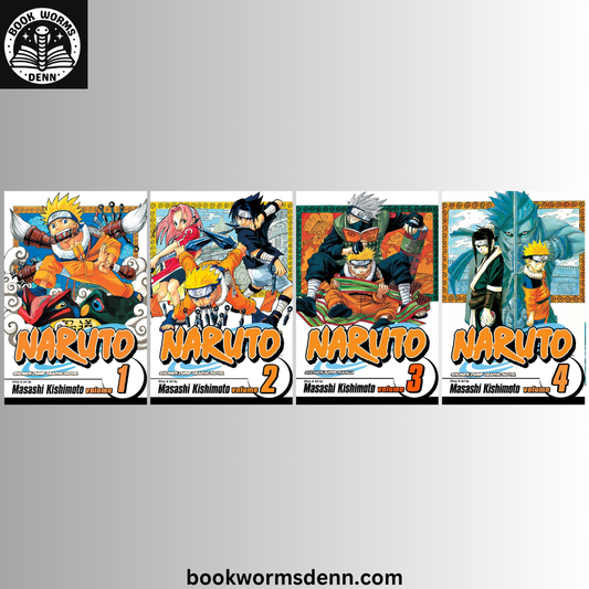 Naruto (1-4) Manga Combo