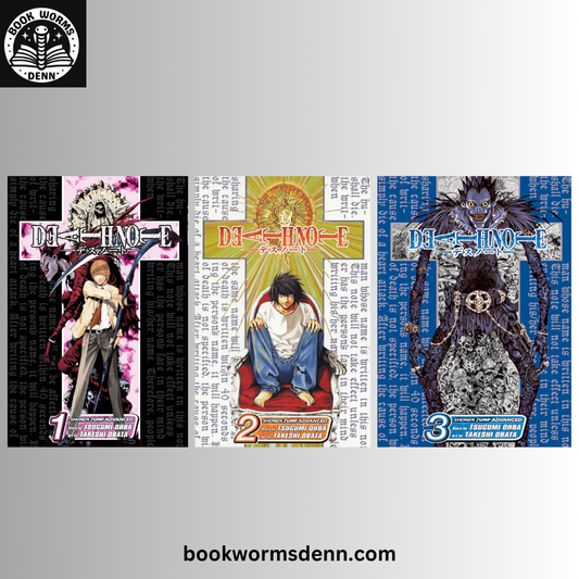 Death Note (1-3) Manga Combo