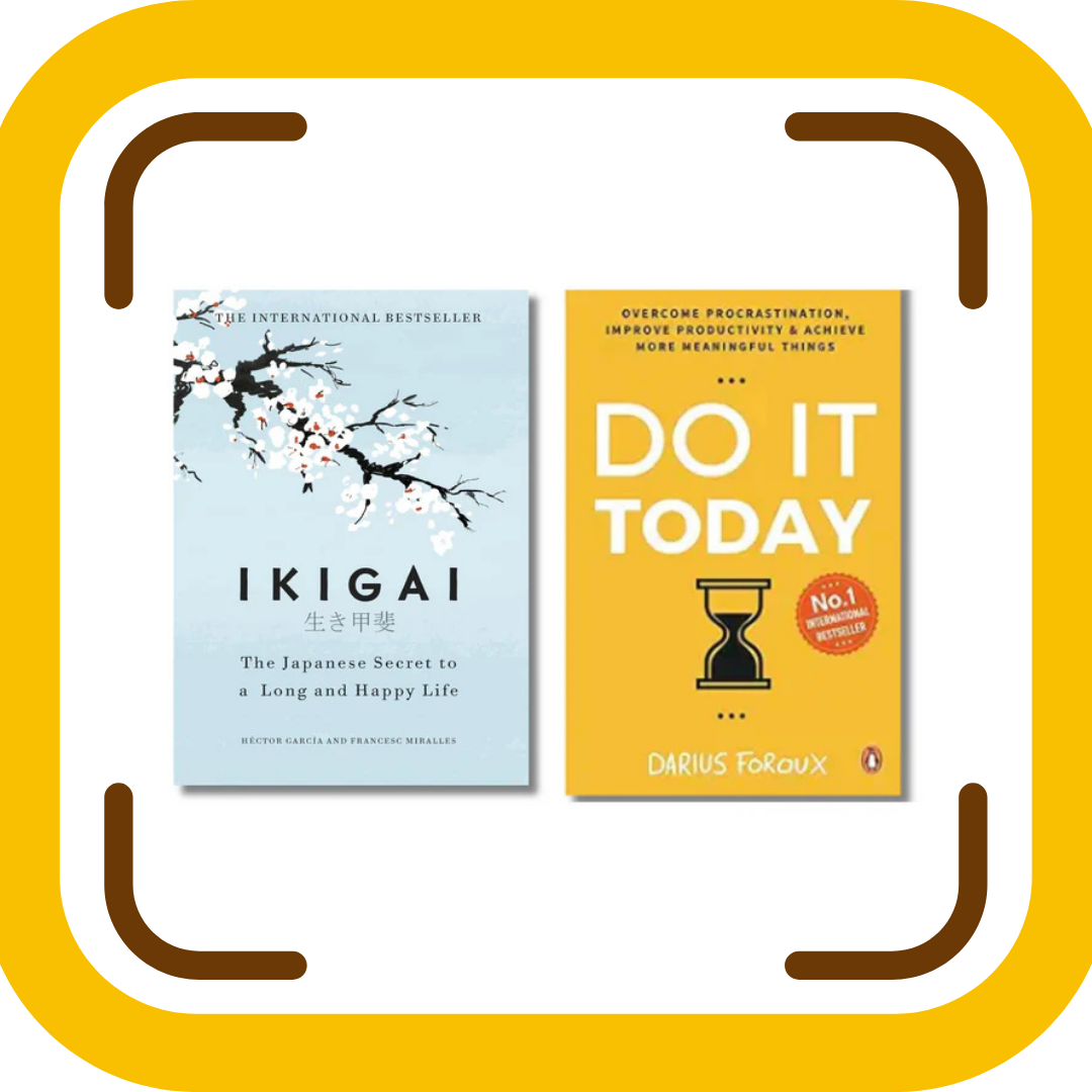 Ikigai + Do It Today Paperback (Combo 2 Book)