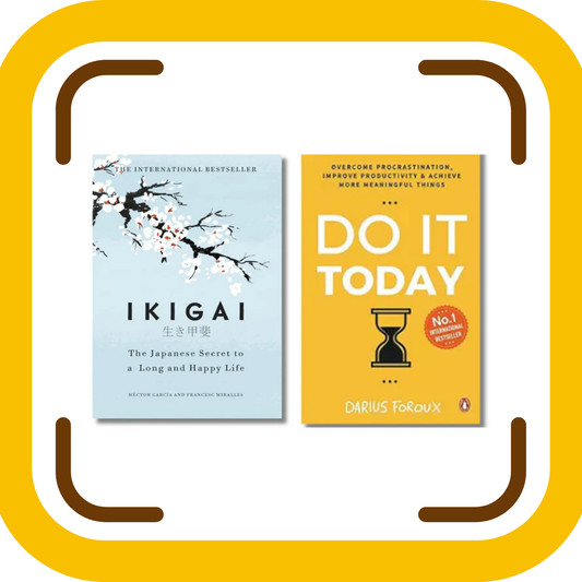 Ikigai + Do It Today Paperback (Combo 2 Book)
