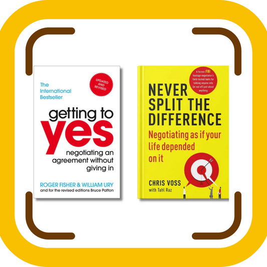 (Combo 2 Book) Getting to Yes + Never Split the Difference