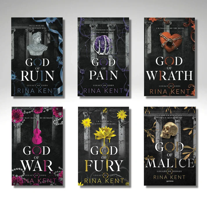 [Combo] Legacy Of Gods: 6 Books By Rina Kent