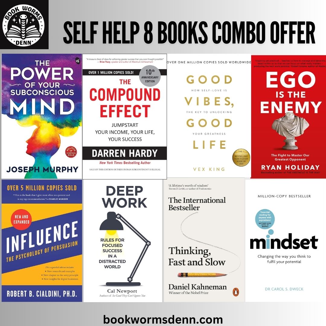 SELF HELP 8 BOOKS COMBO OFFER