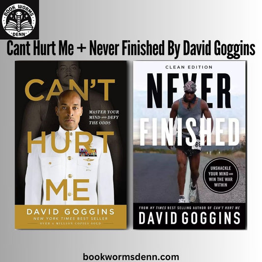 DAVID GOGGINS 2 BOOKS COMBO OFFER