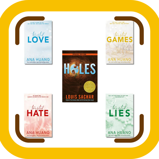 Twisted Love, Twisted Games, Twisted Hate, Twisted Lies and Holes (Combo 5 Book)