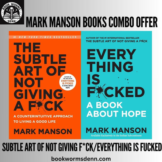 MARK MANSON 2 BOOKS COMBO OFFER