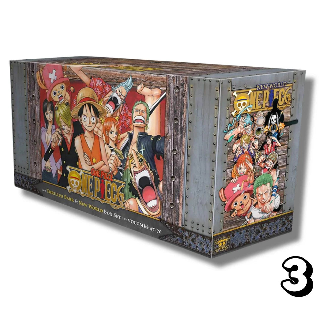 One Piece Box Set Vol 3-4: Manga Volumes (47-90)