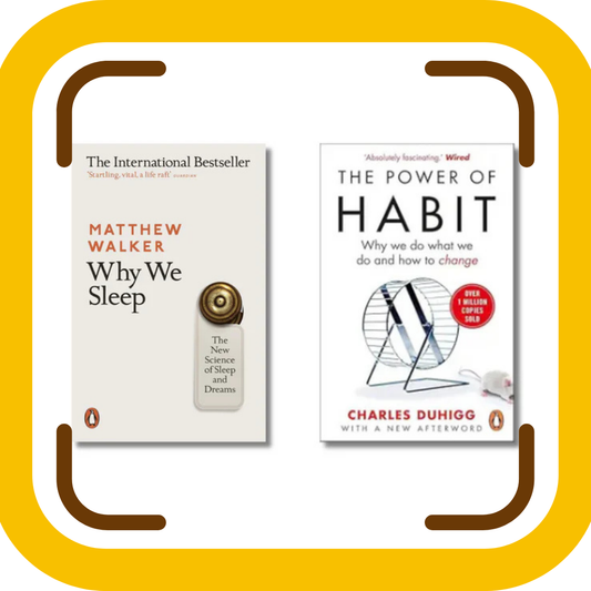 Why We Sleep + The Power of Habit (2 Books Combo)