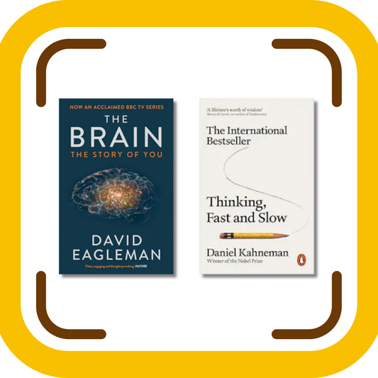 (Combo 2 Book) The Brain + Thinking, Fast and Slow