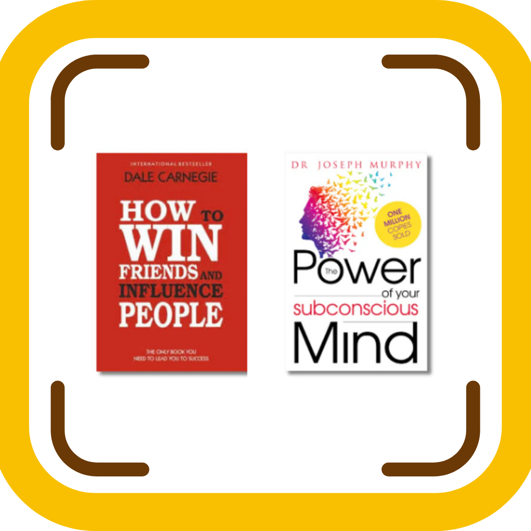 (Combo 2 Books) How to Win Friends and Influence People + The Power of Your Subconscious Mind