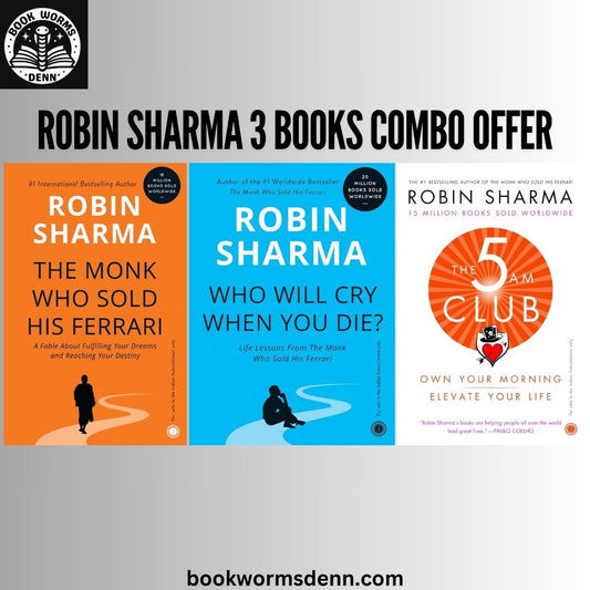 ROBIN SHARMA 3 BOOKS COMBO OFFER