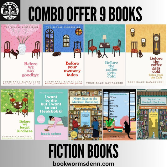 FICTION BOOKS COMBO OFFER 9 BOOKS