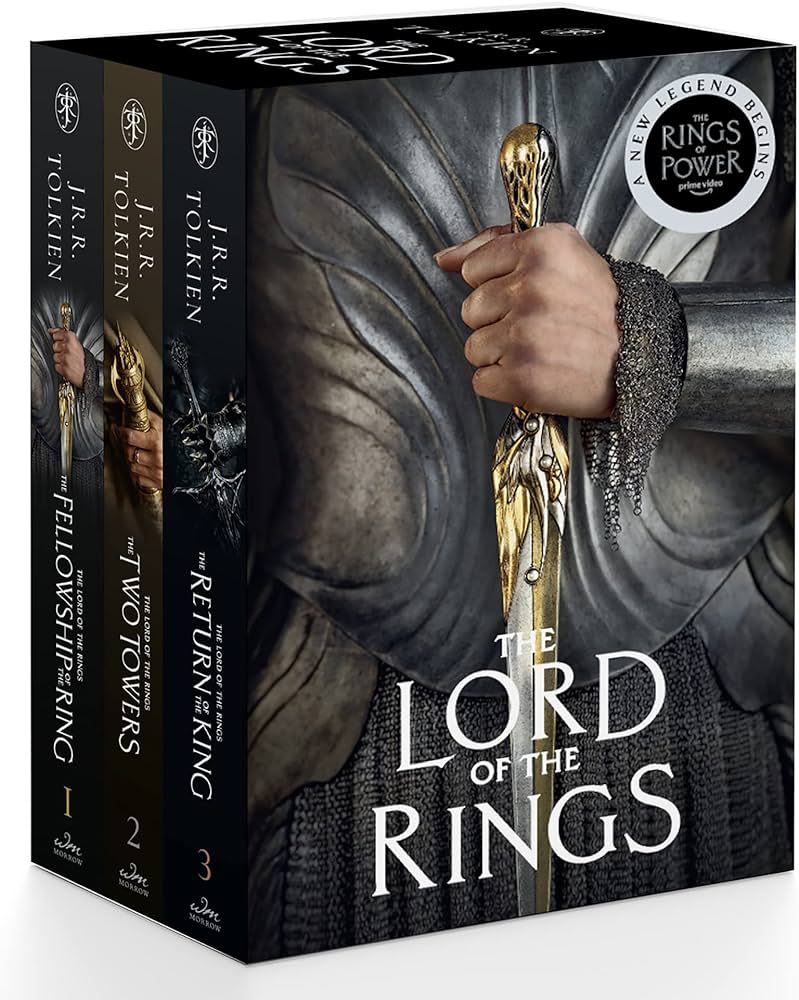 THE LORD OF THE RINGS [3 BOOKS] BOXED SET by JRR TOLKIEN