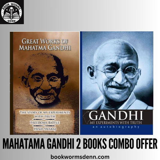 MAHATAMA GANDHI 2 BOOKS COMBO OFFER