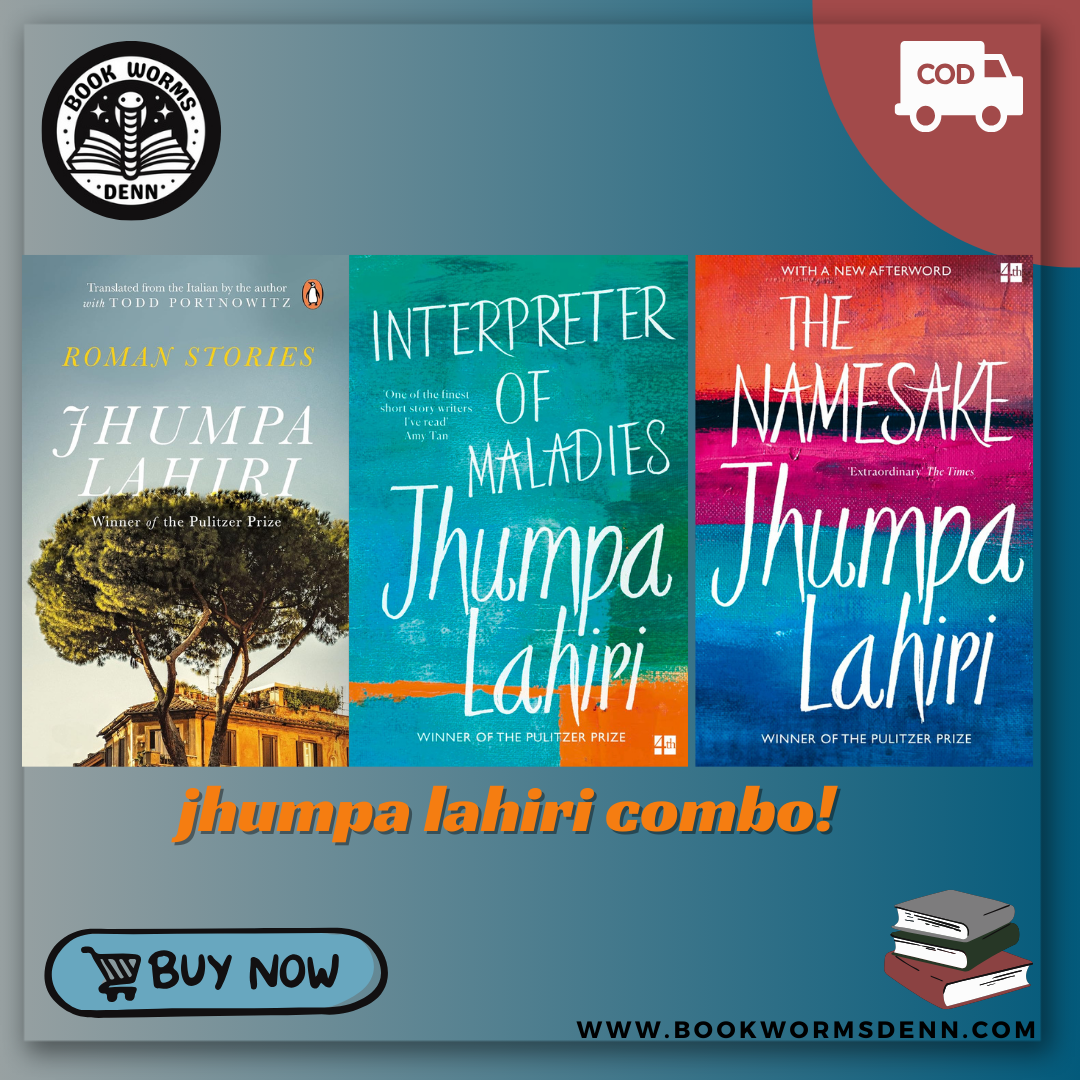 JHUMPA LAHIRI 3 BOOKS COMBO