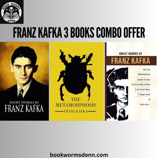 FRANZ KAFKA 3 BOOKS COMBO OFFER