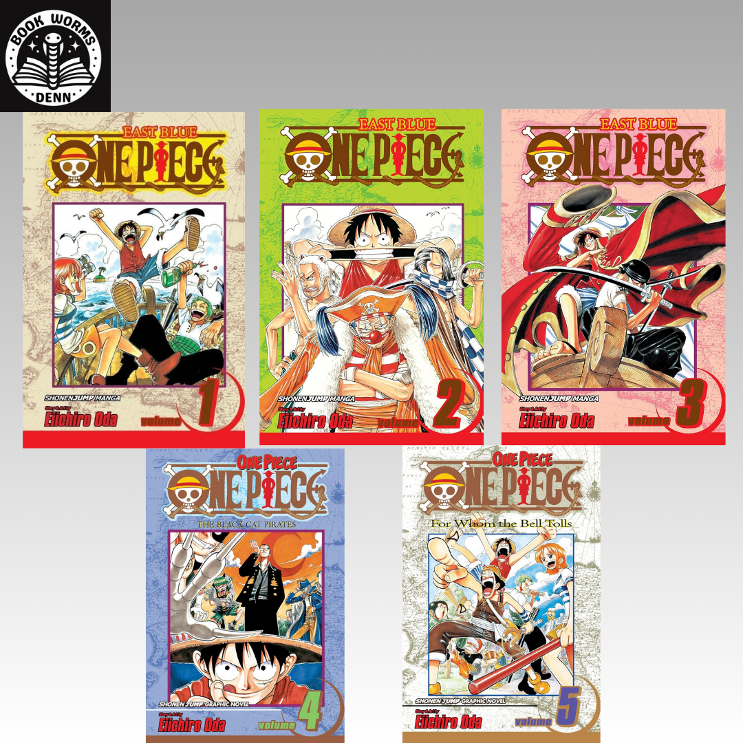 One Piece (1-5) Manga Combo
