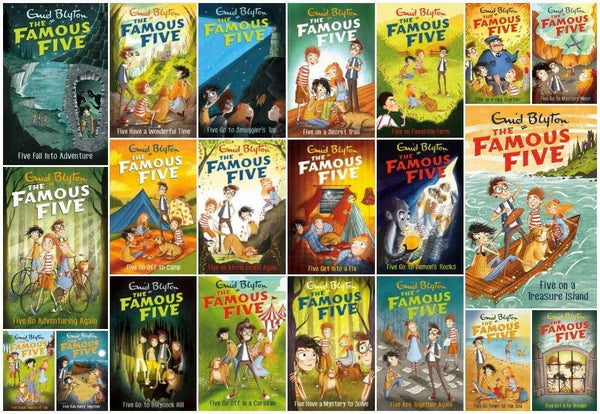 FAMOUS FIVE SET OF 21 BOOKS [BOXSET]
