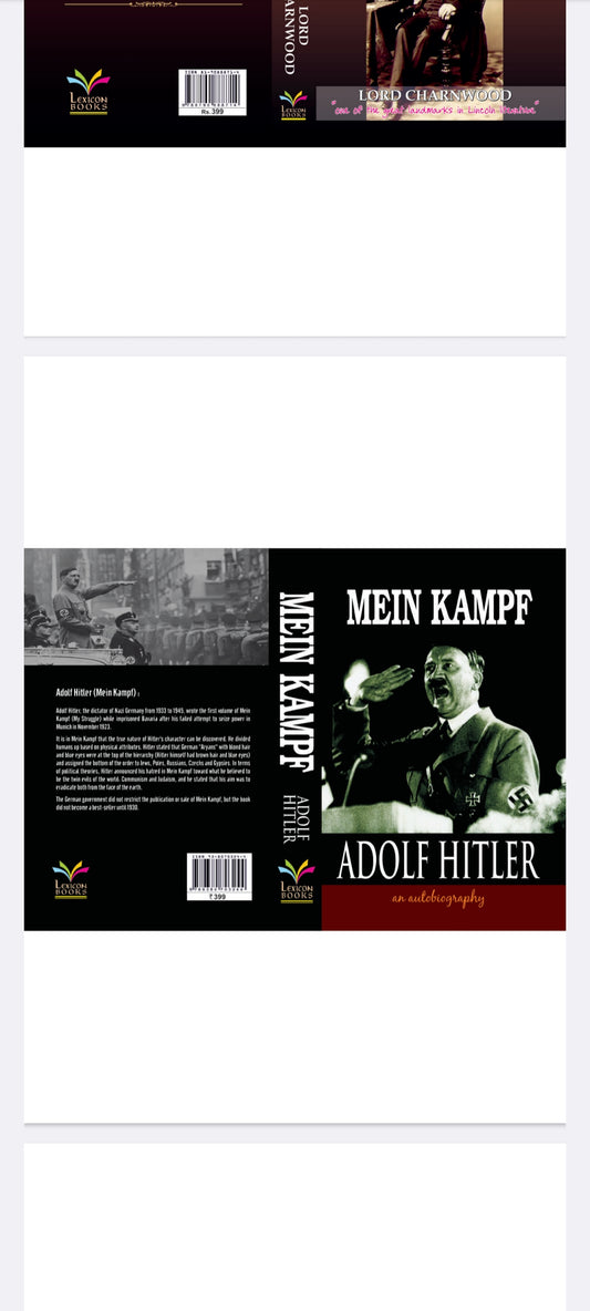 MEIN KAMPF by ADOLF HITLER