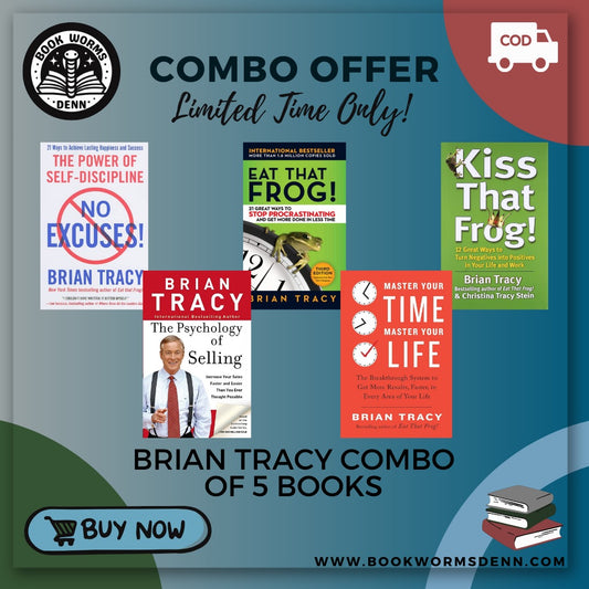 BRAIN TRACY COMBO - 5 BOOKS | COMBO OFFER