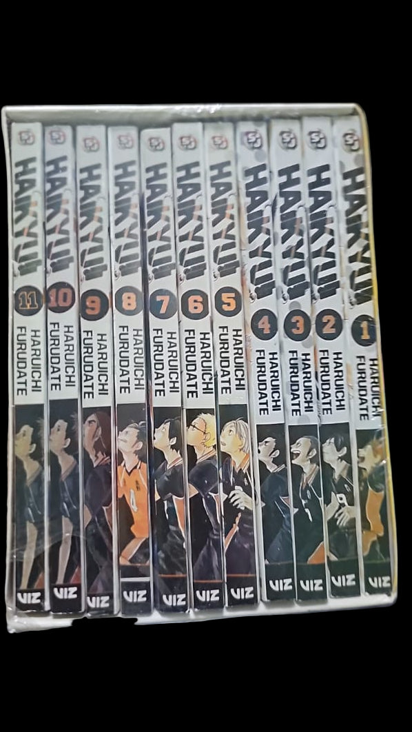 Haikyu, Box set Vol (01-11) By Haruichi Furudate (Paperback)
