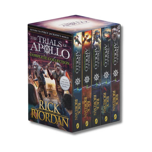 Box Set Trials Of Apollo Complete By Rick Riordan