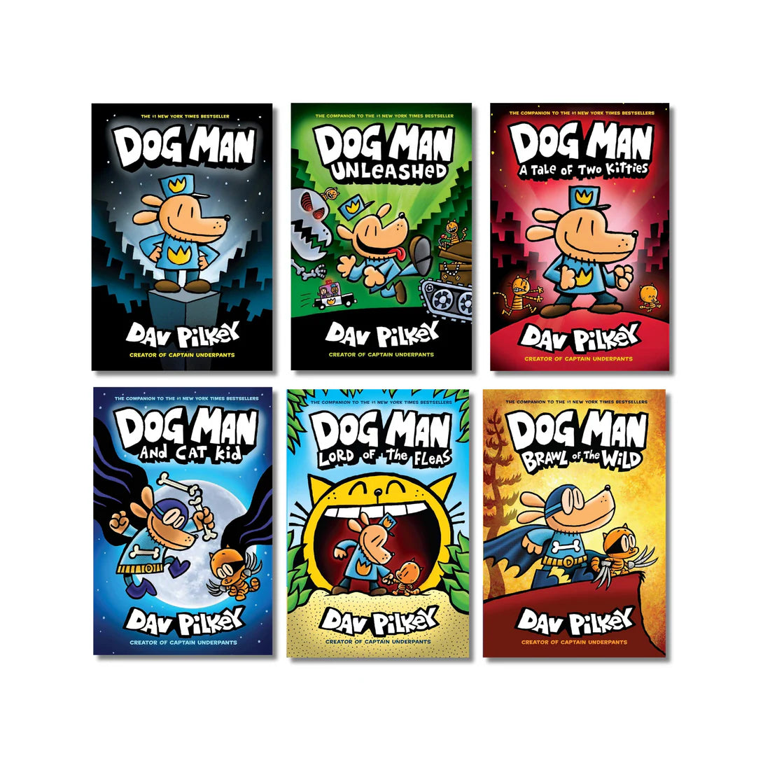 Dog Man 1-6 Boxset : The Supa Epic Collection