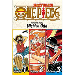 ONE PIECE MANGA VOL 1, 2, 3(3 in 1) by EIICHIRO ODA